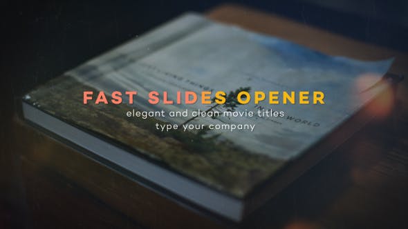 Videohive Fast Slides Logo Reveal 21252781