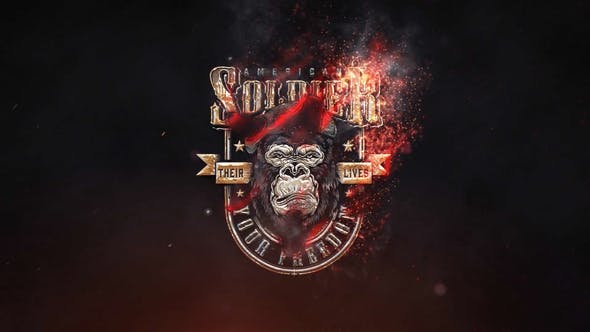 Videohive Burning Fire Logo Reveal 31516593