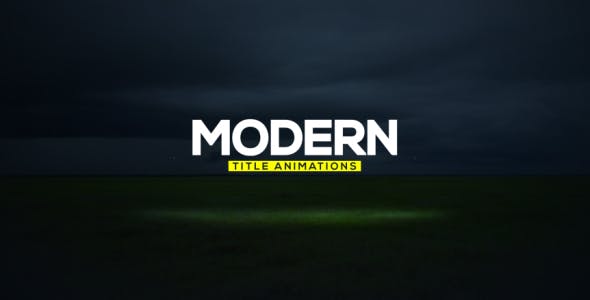 Videohive Modern Titles 15003445