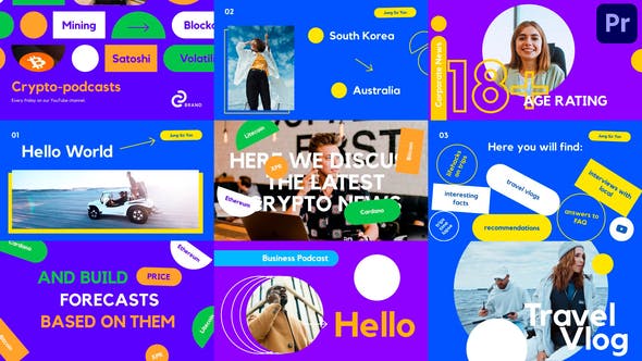 Videohive Bright YouTube Intro 3 in 1 31329626