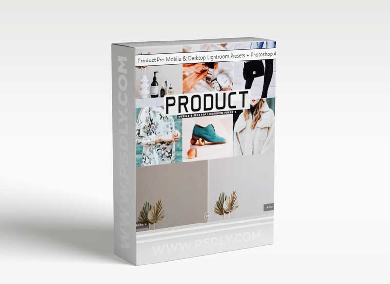 Product Pro Mobile & Desktop Lightroom Presets + Photoshop Actions