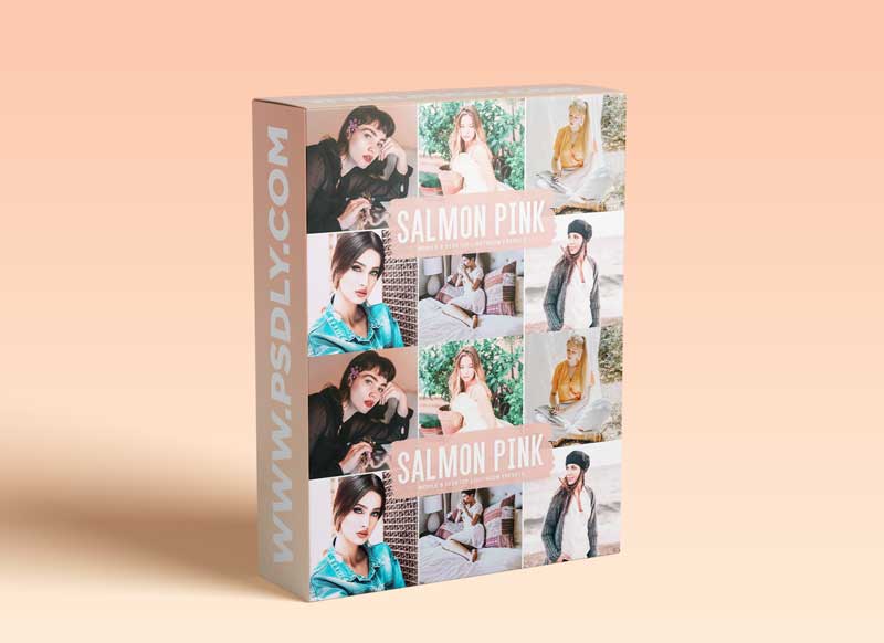 Salmon Pink Mobile & Desktop Lightroom Presets