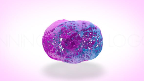 Videohive Spinning Liquid Logo Reveal 10456311