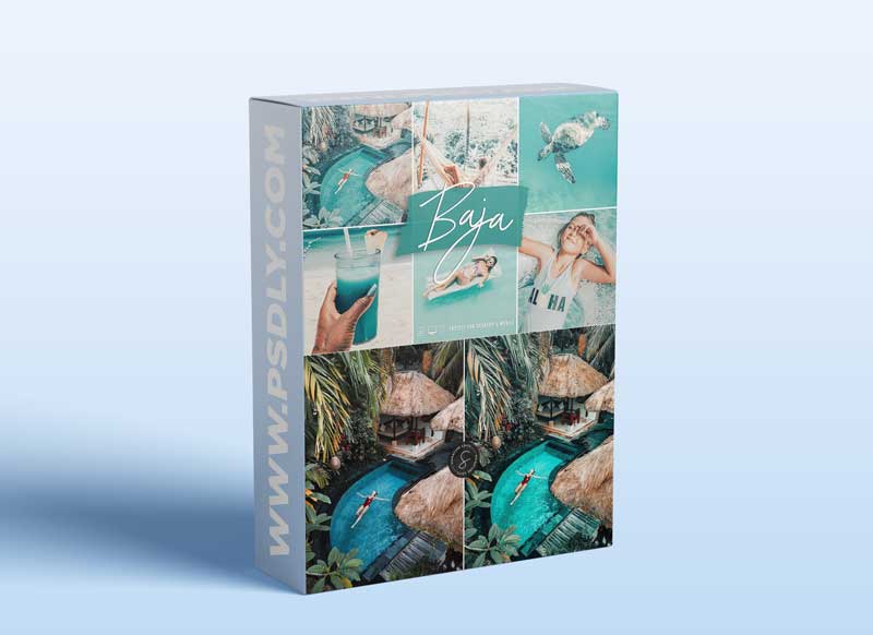 The Baja Breeze Tropical Lightroom Preset Collection