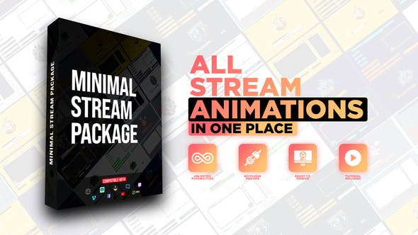 Videohive Minimal Stream Pack Include All Animation 31391796