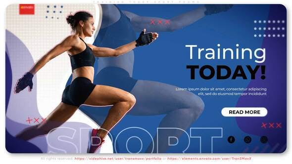 Videohive Training Today Sport Promo 31820110