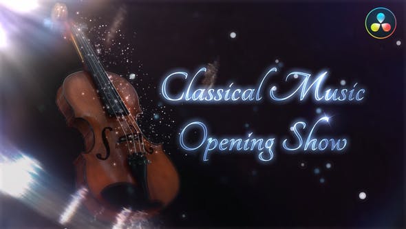 Videohive Violin Instrument Title 30070957
