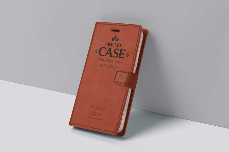 Wallet Case Phone Cover Mockups