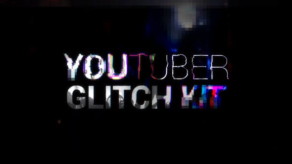 Videohive YouTuber Kit Glitch 20216462
