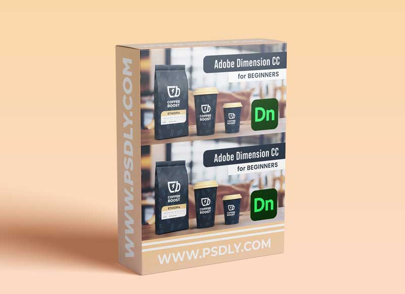Adobe Dimension CC for Beginners: 3D Mockups for Branding Projects