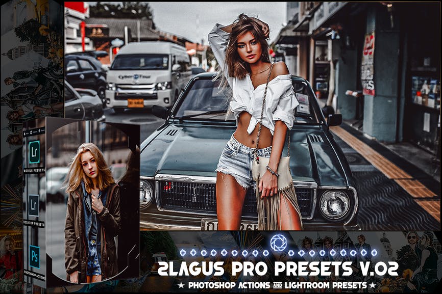 PRO Presets - V 02 - Photoshop & Lightroom