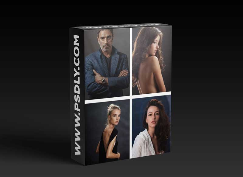 First Photo Channel – Portrait shooting in the studio + Processing