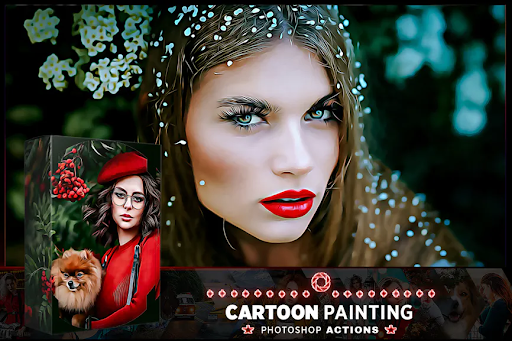 Cartoon Painting Photoshop Action