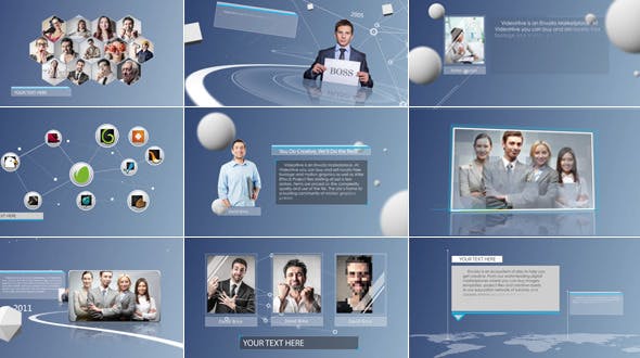 Videohive Clean & Simple Corporate Presentation 8182775