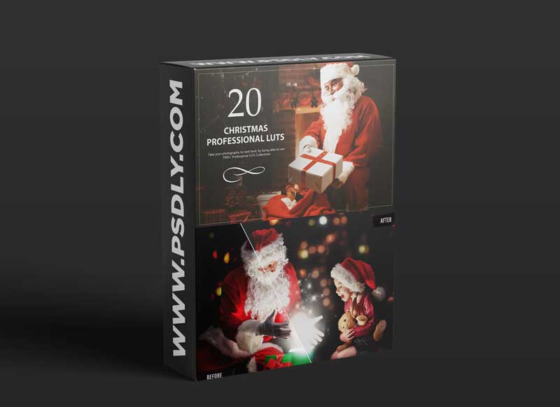 20 Christmas LUTs Pack