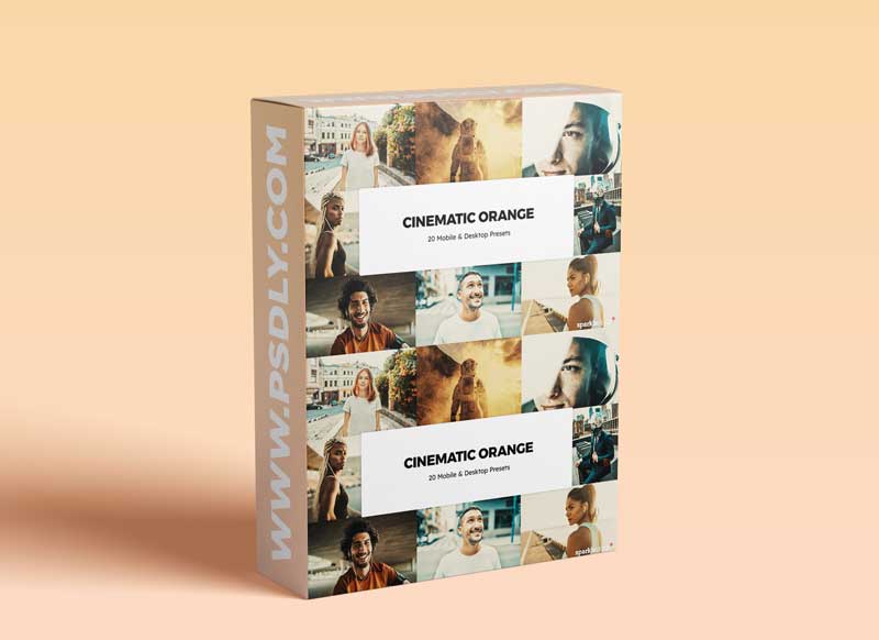 20 Cinematic Orange Lightroom Presets & LUTs