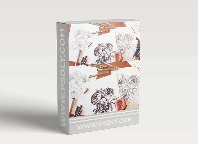 3 Line Art Styles: Mastering Botanical Drawing With Ink Pens