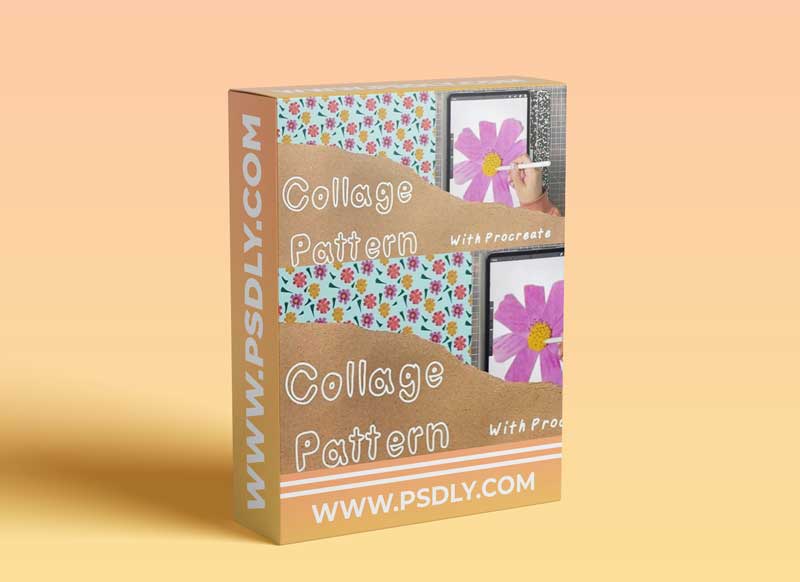 Collage Pattern with Procreate