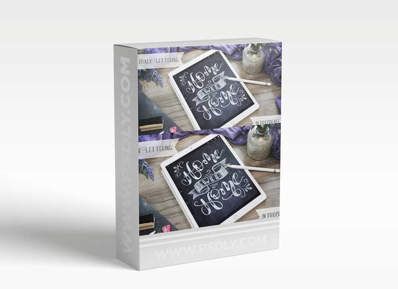 Creating digital chalk lettering with Procreate on the Ipad Pro