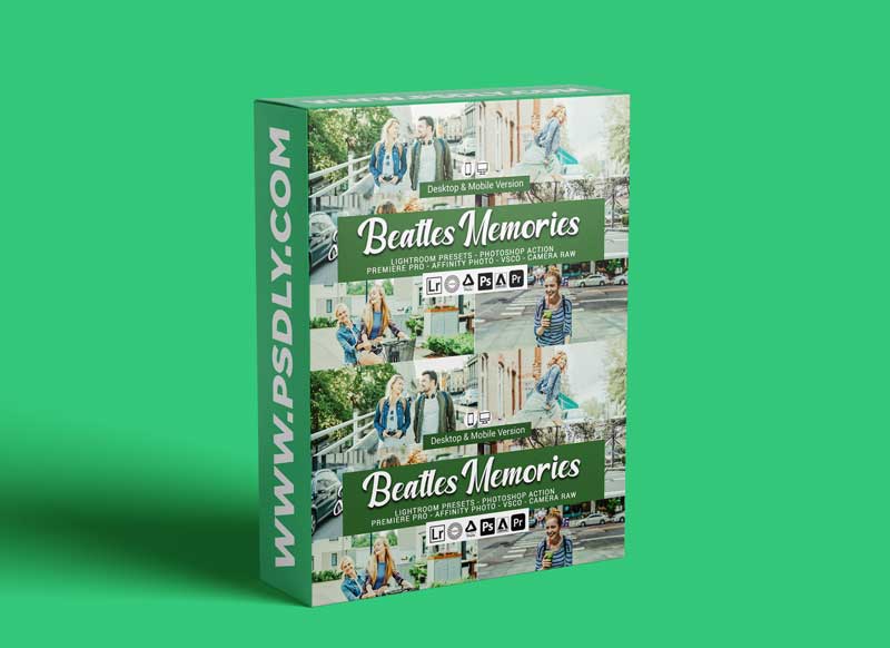 CreativeMarket - Beatles Memories Lightroom Presets 5155790