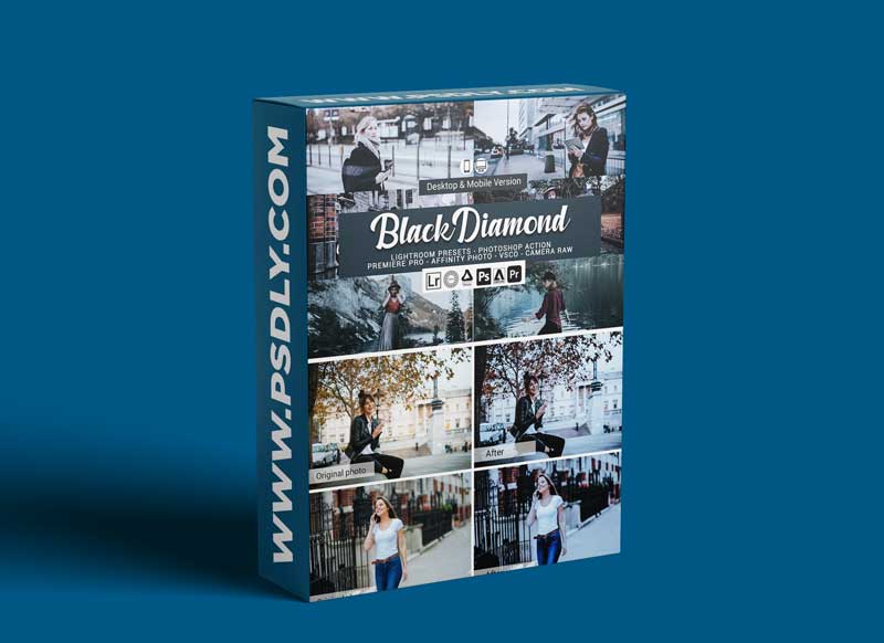 CreativeMarket - Black Diamond Lightroom Presets 5156439