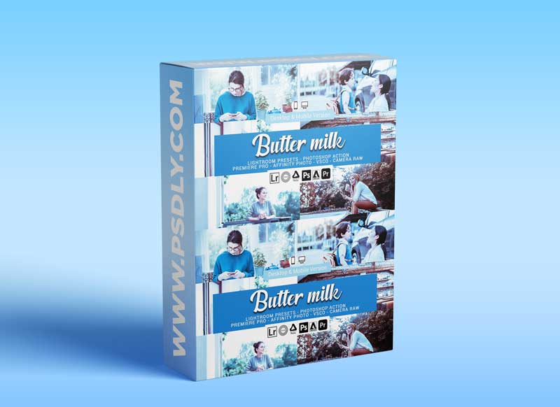 CreativeMarket - Butter milk Lightroom Presets 5156485