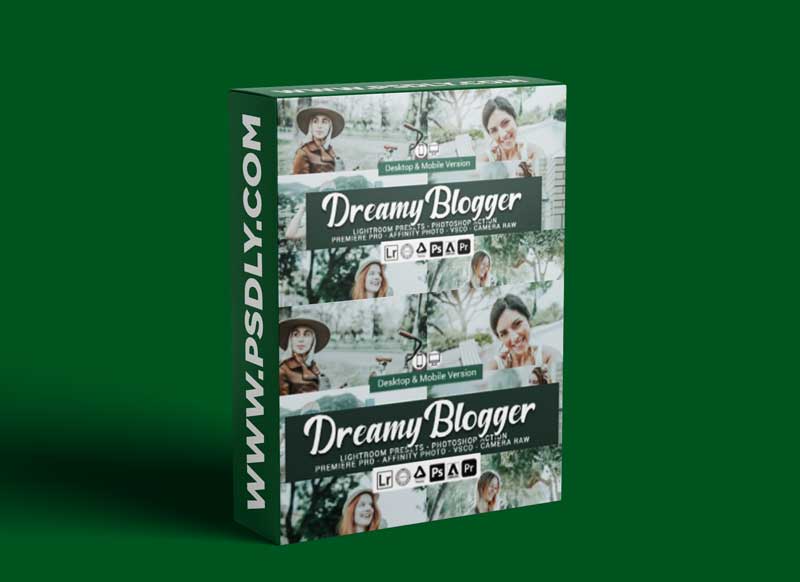CreativeMarket - Dreamy Blogger Lightroom Presets 5157100