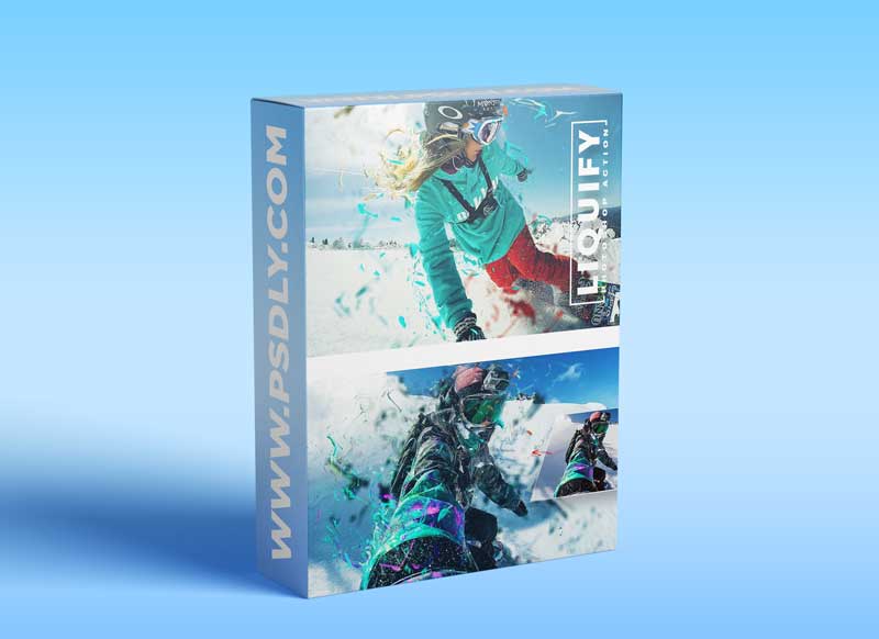 CreativeMarket - Liquify Photoshop Action 6097853