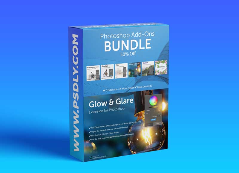 CreativeMarket - Photoshop Add-Ons Bundle 4567219