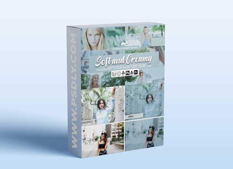 CreativeMarket - Soft and Creamy Lightroom Presets 5157461