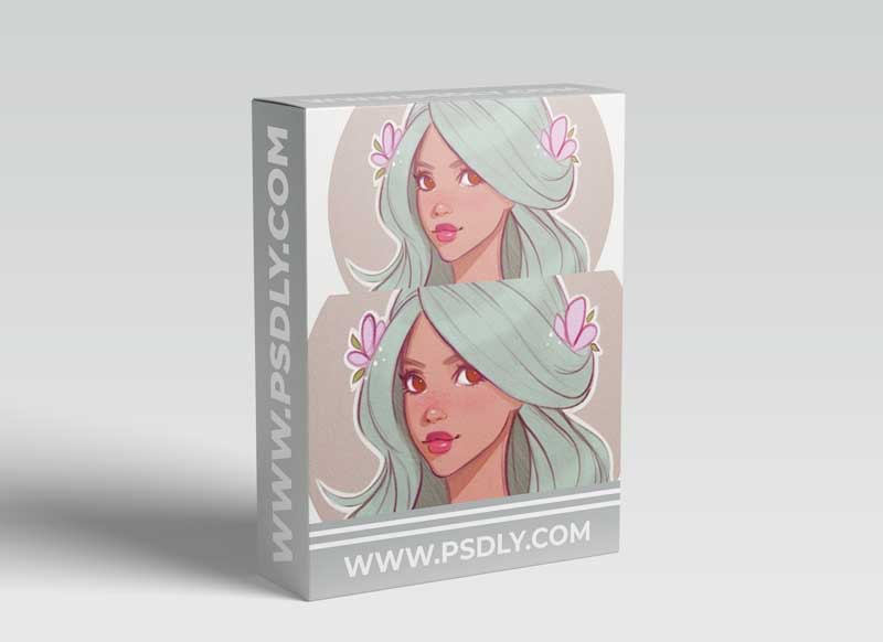 Digital Illustration: Coloring Female Characters in Procreate