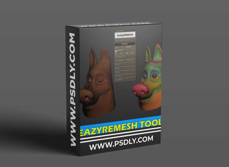 EaZyremesh v1.1 for ZBrush