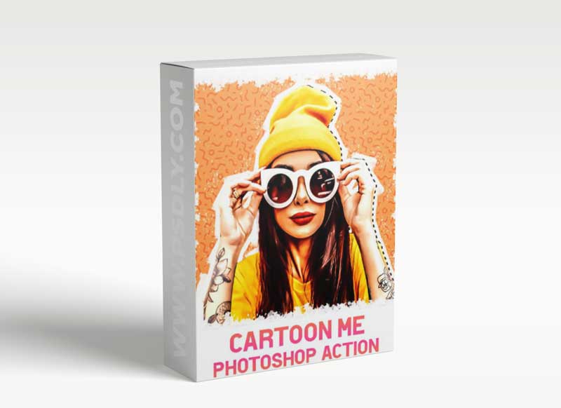 GraphicRiver Cartoon Me Photoshop Action 30595240