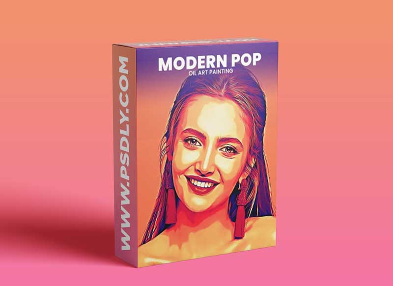 GraphicRiver - Modern Pop Oil Art Painting 30496322