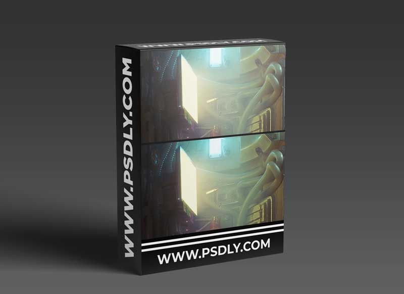 Gumroad – Blitz 3D Scene – Cinema 4D scene tutorial and Octane render