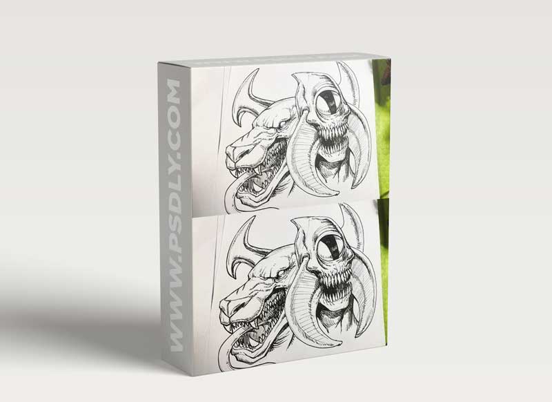 How to Draw a Monster - Creature Portrait