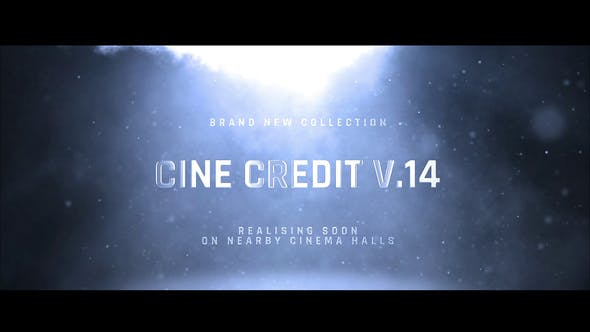 Videohive Cine Credit V.14 31980430