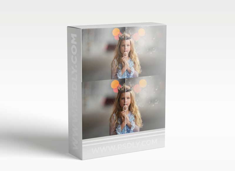 Meg Bitton — Frosty Blue Stars: Post Processing