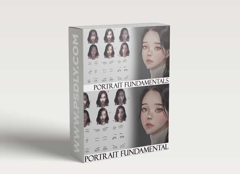 Portrait fundamentals : Semi-realistic painting with Photoshop