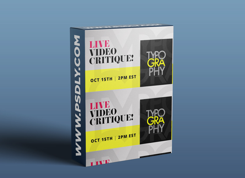 Poster Design - Using Only Typography