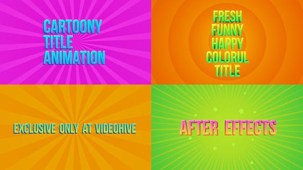 Videohive Candy Titles 22590467