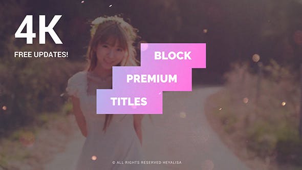 VideoHive Block | Premium Titles 15929296