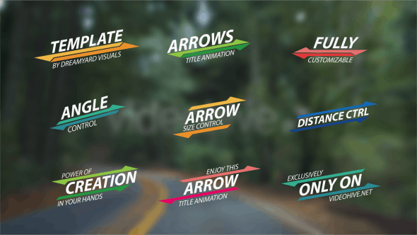 VideoHive Summer Arrow Titles 11694800
