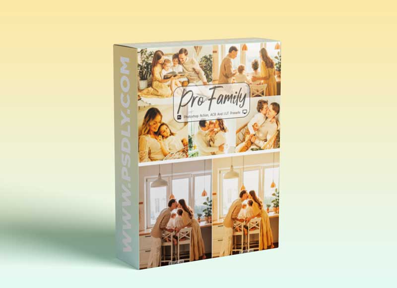 Pro Family Photoshop ActionsACR LUTs 7727035