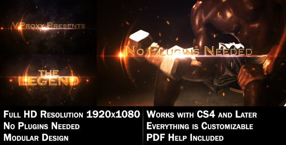 Videohive The Legend Cinematic 1557572