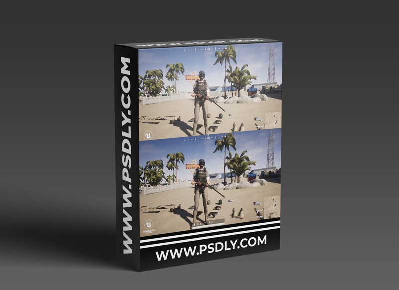 Unreal Engine 4 Game Develop Battle Royale with Blueprint