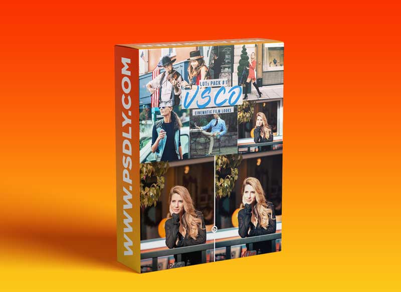 VSCO Cinematic LUTs - Film Look for Video Creators