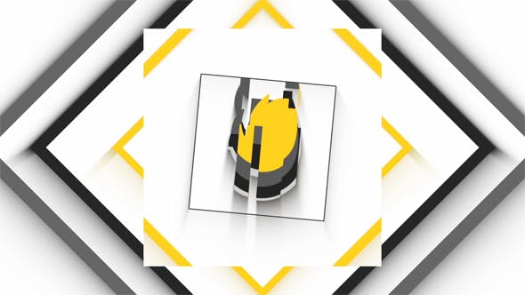 Videohive Clean Flat Glitch 19414155