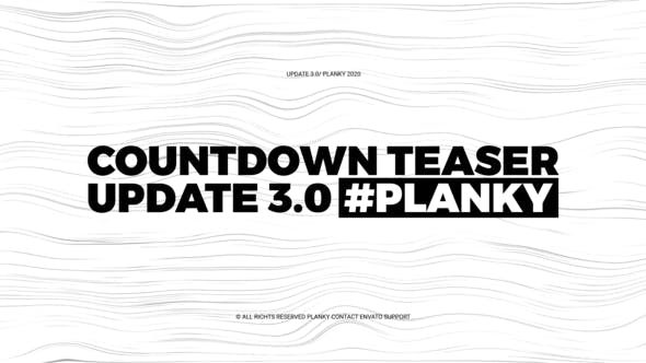 Videohive Countdown Teaser V2.0 21037722