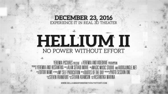 Videohive Helium - Cinematic Trailer 17182297
